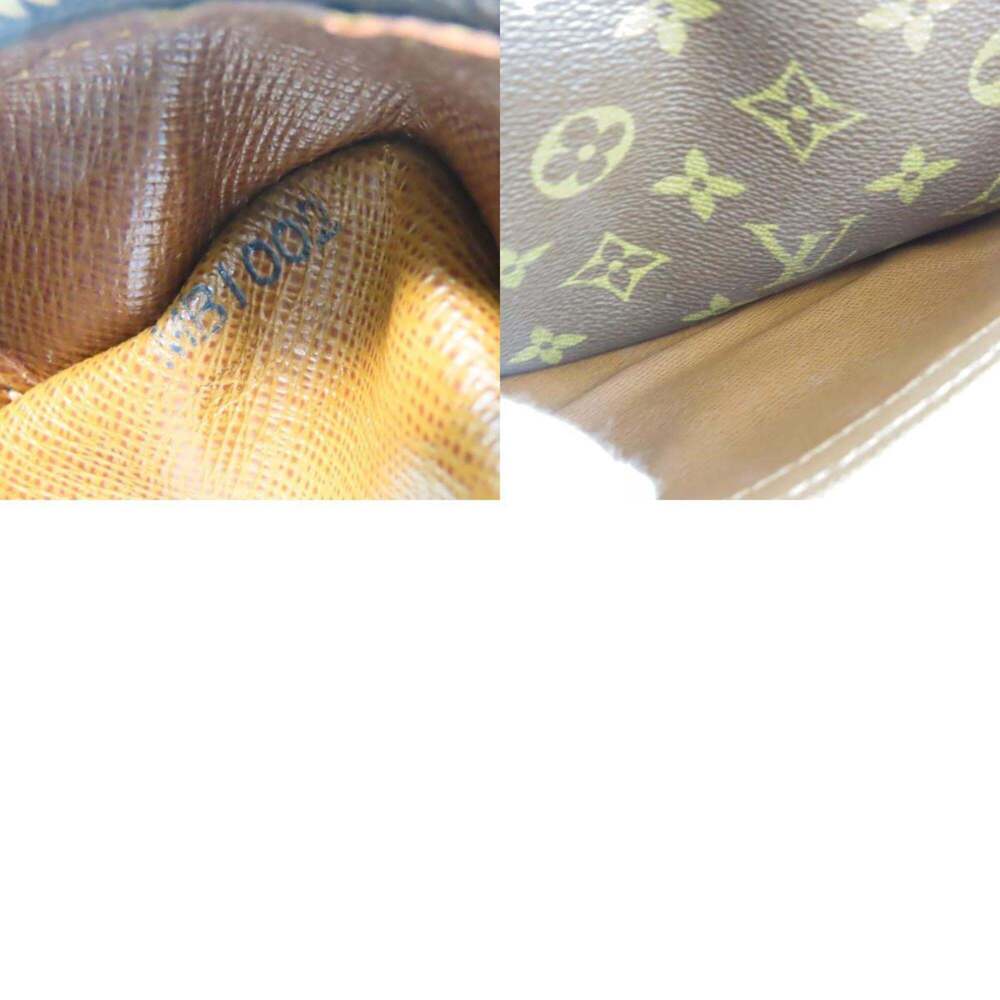LOUIS VUITTON Brown Monogram Leather Shoulder Bag - Picture 10 of 11